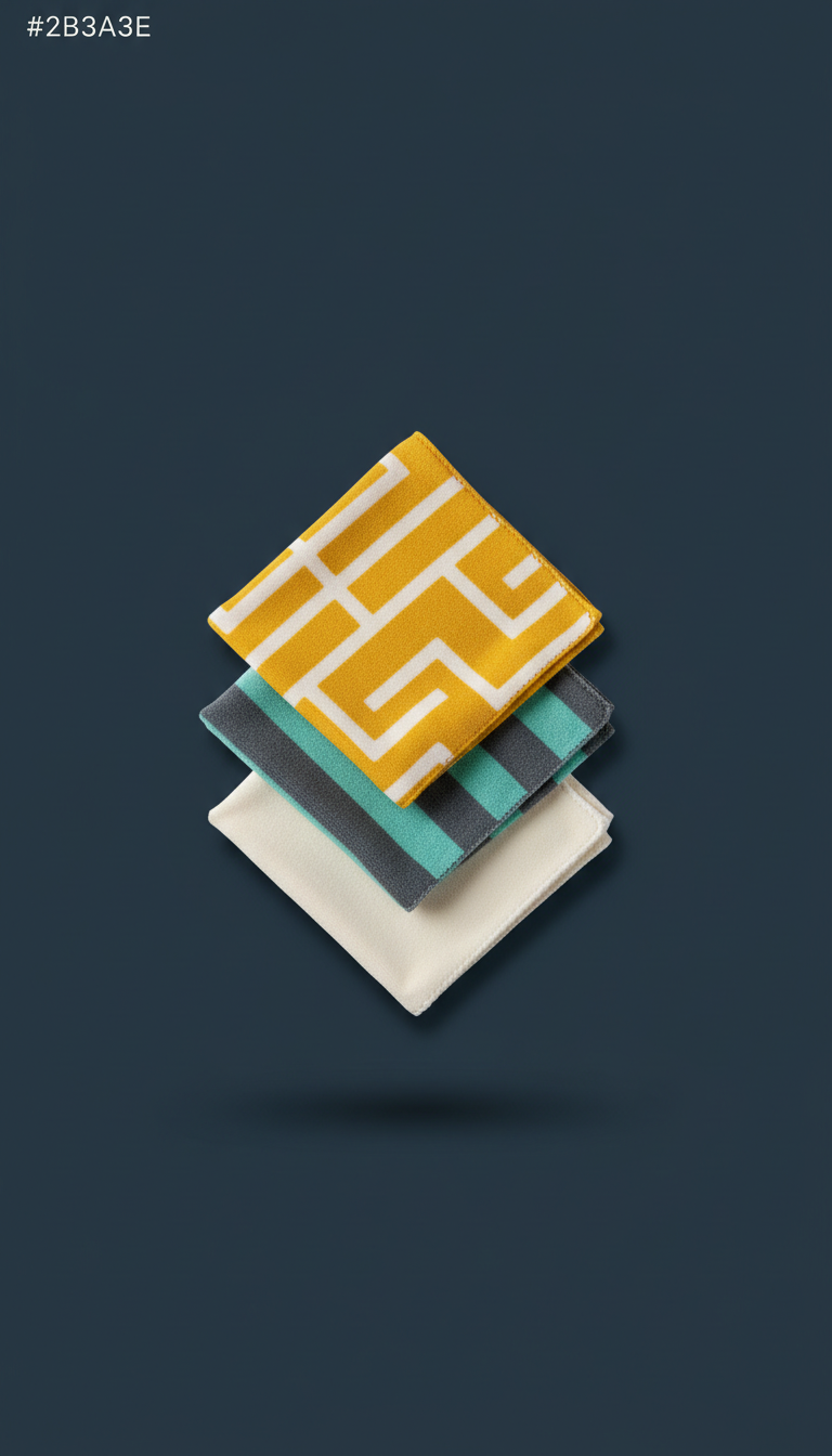 Designer Microfiber Wipes In Bold Patterns