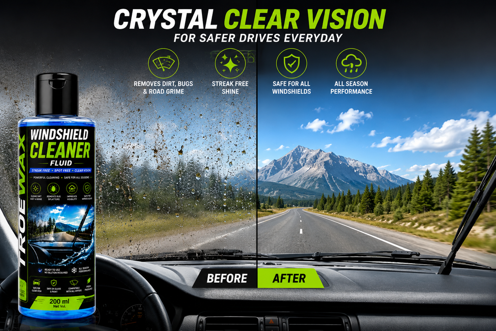 TrueWax Autocare 3 in 1 Car Care Combo Pack – Car Shampoo, All in One Polish & Windshield Washer Fluid | Deep Clean, Shine & Clear Visibility