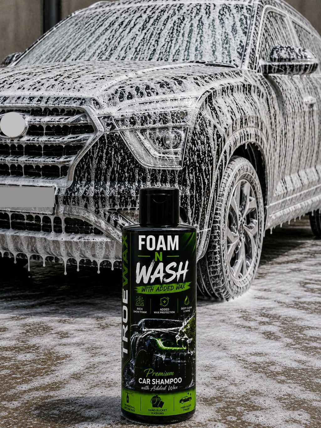 TrueWax Autocare 3 in 1 Car Care Combo Pack – Car Shampoo, All in One Polish & Windshield Washer Fluid | Deep Clean, Shine & Clear Visibility